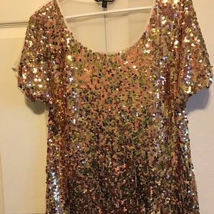 Express sequin top. Excellent condition.